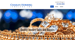 Desktop Screenshot of charleshorbergjewelers.com