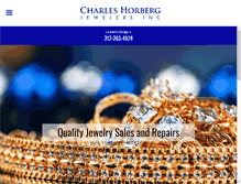 Tablet Screenshot of charleshorbergjewelers.com